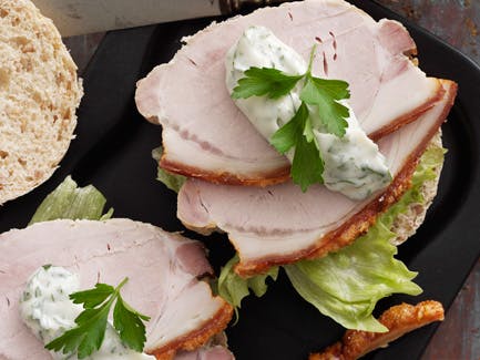 Sandwich med flæskesteg