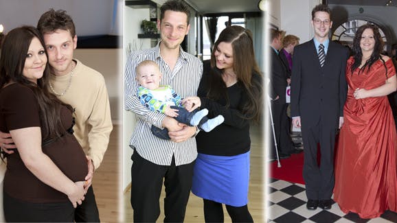 Katherina og Peter fra De unge mødre