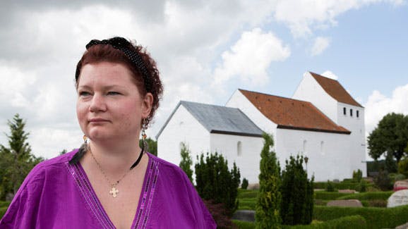 Maria Tørnæs fra Givskud havde bestilt præst og kirke til sit bryllup.